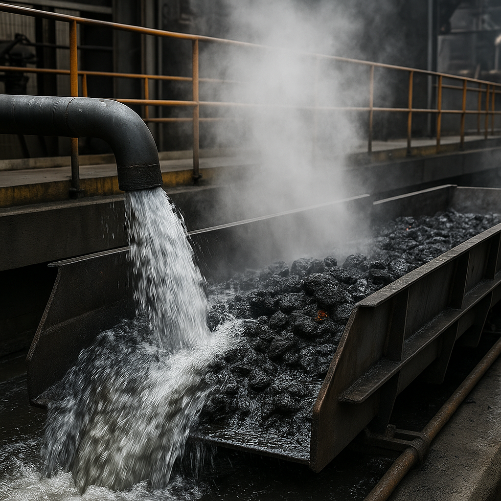 Hydraulic ash handling